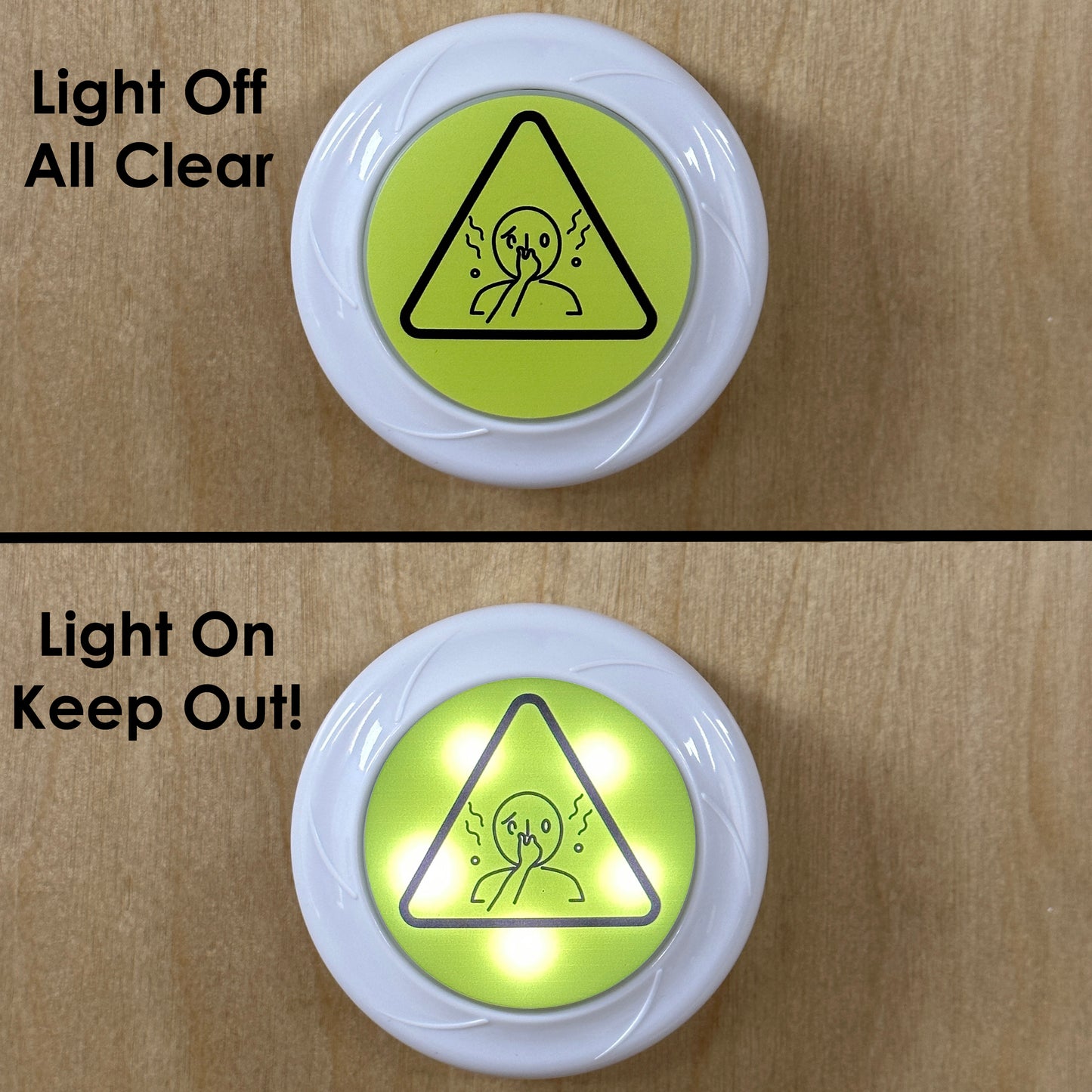 StinkAlert Hilarious Bathroom Toilet Timer Warning Light Great Gag Gift for Back to School